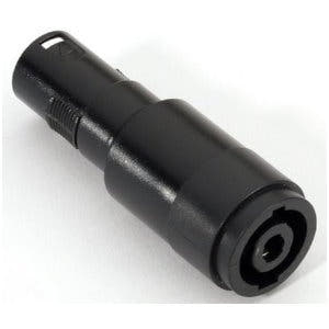 Adapter Audiostecker Speakon 4-polig Chassis auf XLR männlich