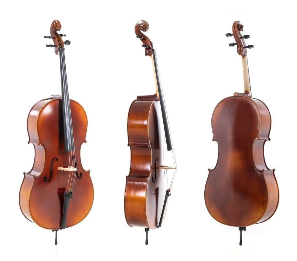 GEWA Allegro cello 3/4, eingerichtet mit Wittner-Wirbeln