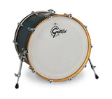 Gretsch Renown Maple bassdrum 22" x 18", Satin Antique Blue Burst