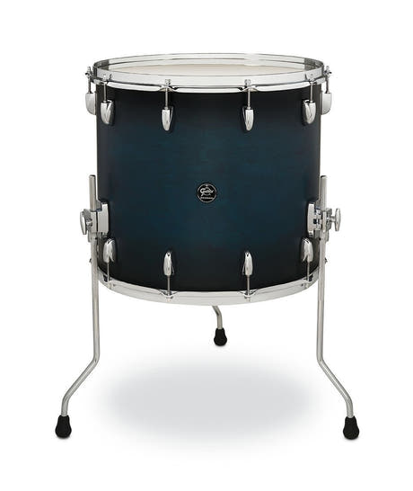 Gretsch Renown Maple Standtom 18" x 16", Satin Antique Blue Burst