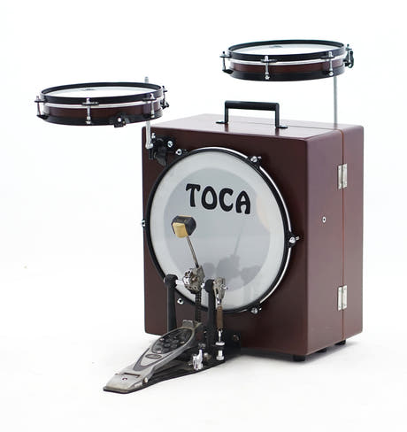 Toca World Perkussion Kickboxx Suitcase Drum Set (TKSDS)