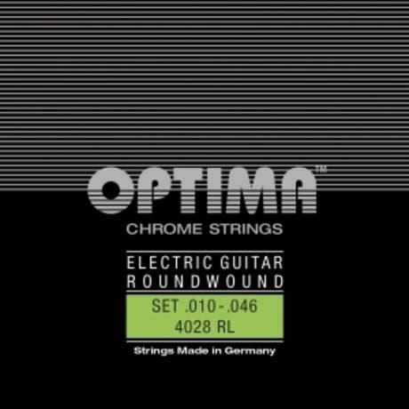 Optima Saiten für E-Gitarre Chromsaiten round wound - Set (4028RL)