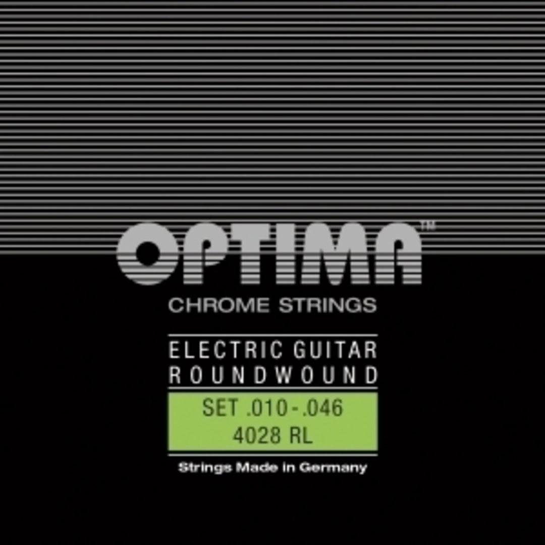 Optima Saiten für E-Gitarre Chromsaiten round wound - Set (4028RL)