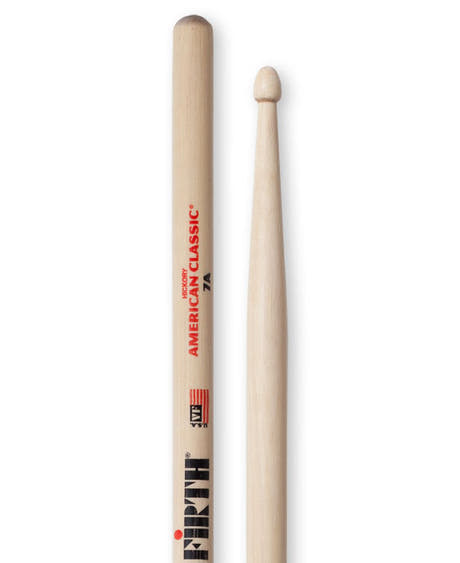 Vic Firth 7A Schlagzeugstöcke (Holzspitze)