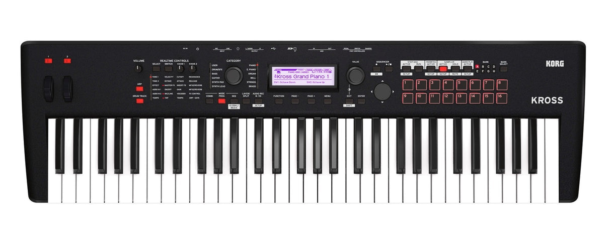 KORG KROSS2-61-MB Workstation-Synth