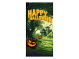 Halloween-banner Haunted Forest, 90x180 cm