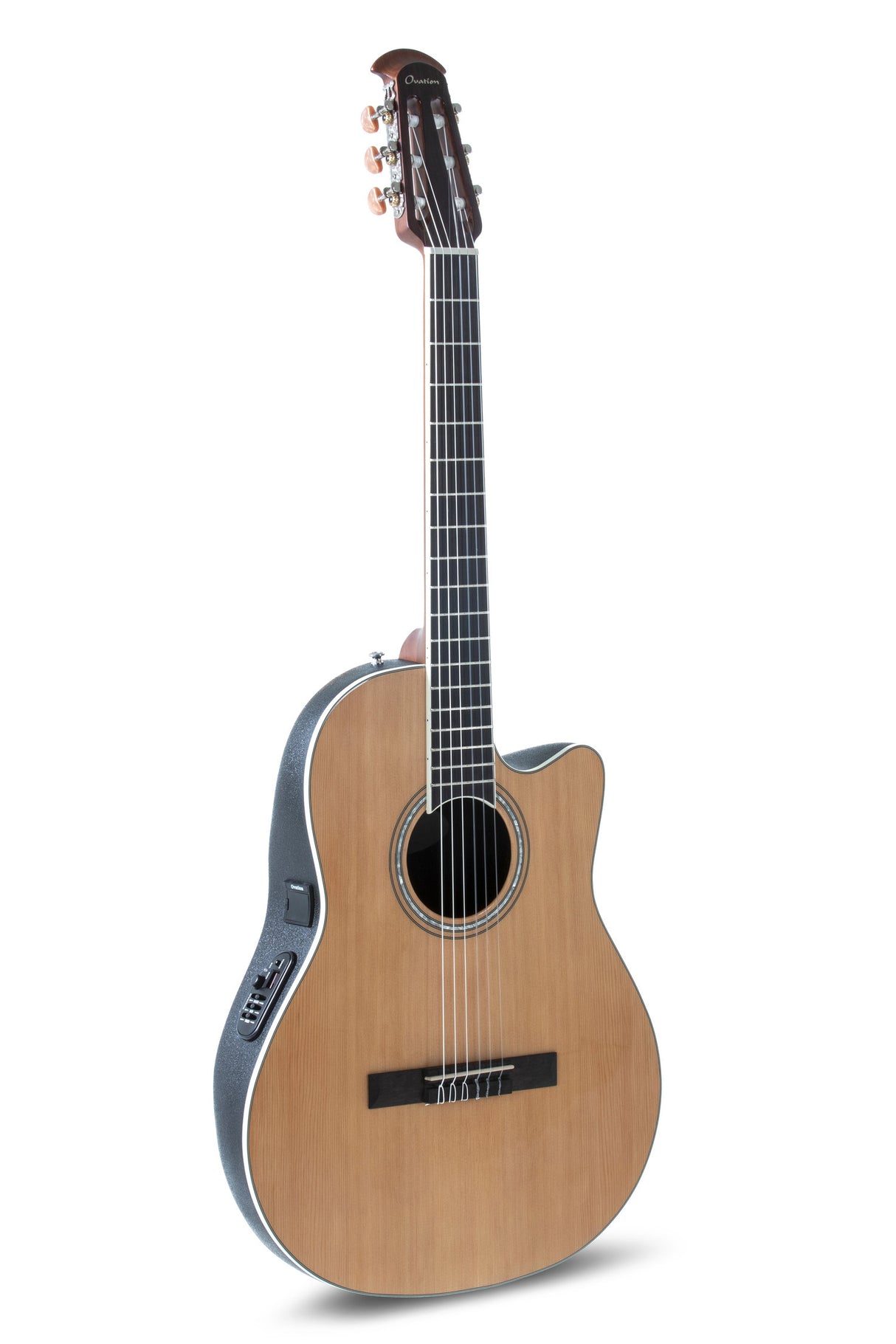 Ovation E-Akustik-Konzertgitarren Celebrity CS Standard Mid Cutaway - Natural (CS24C-4-G)