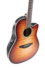 Ovation E-Acoustic Gitarren Celebrity Standard Plus Mid Cutaway - Cognac Burst Gloss (CS24X-7C-G)