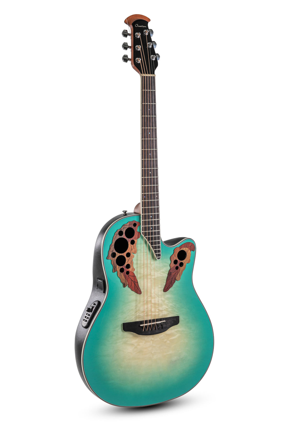 Ovation E-Akustik Gitarren Celebrity Elite Plus Mid Cutaway - Mintburst (CE44X-9B-G)