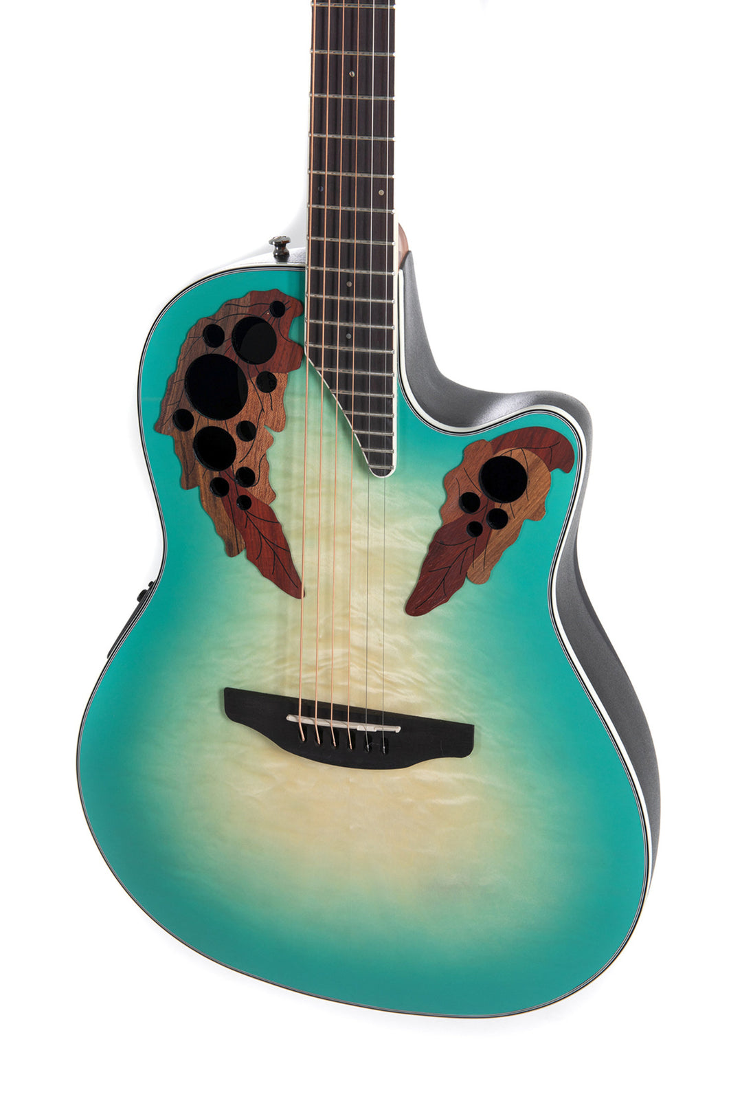 Ovation E-Akustik Gitarren Celebrity Elite Plus Mid Cutaway - Mintburst (CE44X-9B-G)