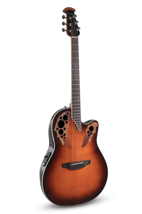 Ovation E-Acoustic Gitarren Celebrity Elite Super Shallow Cutaway - Sunburst (CE48-1-G)