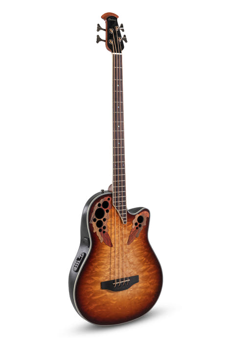 Ovation E-Akustik-Bass Celebrity E-Akustik-Bass 4-saitig - Cognac Burst (CEB44X-7C-G)