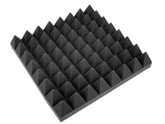 OMNITRONIC Akustikschaum, Pyramide 100mm, 50x50cm