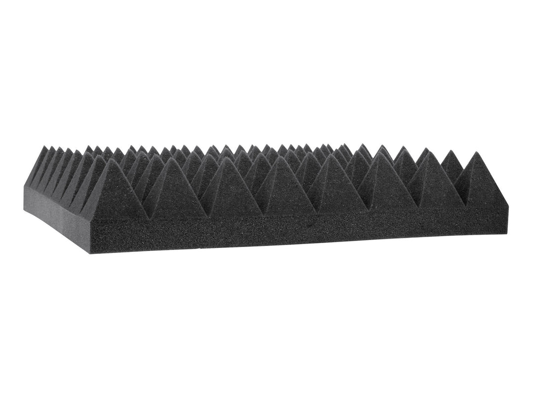 OMNITRONIC Akustikschaum, Pyramide 100mm, 50x50cm