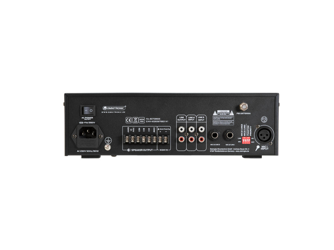 OMNITRONIC CPE-40P PA-Mischverstärker