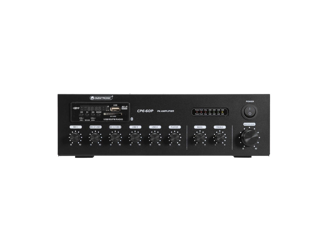 OMNITRONIC CPE-60P PA-Mischverstärker