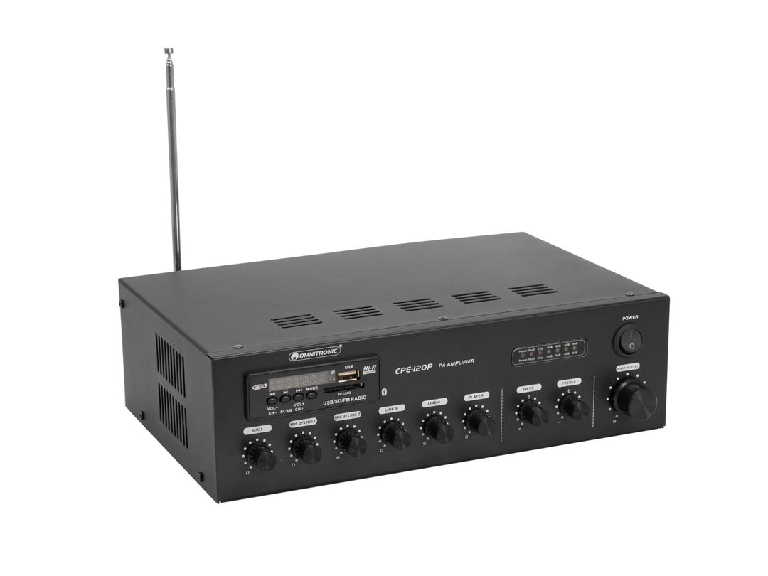 OMNITRONIC CPE-120P PA-Mischverstärker