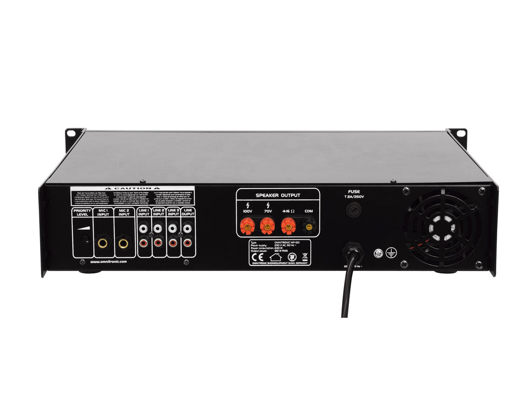 OMNITRONIC MP-120 PA-Mischverstärker