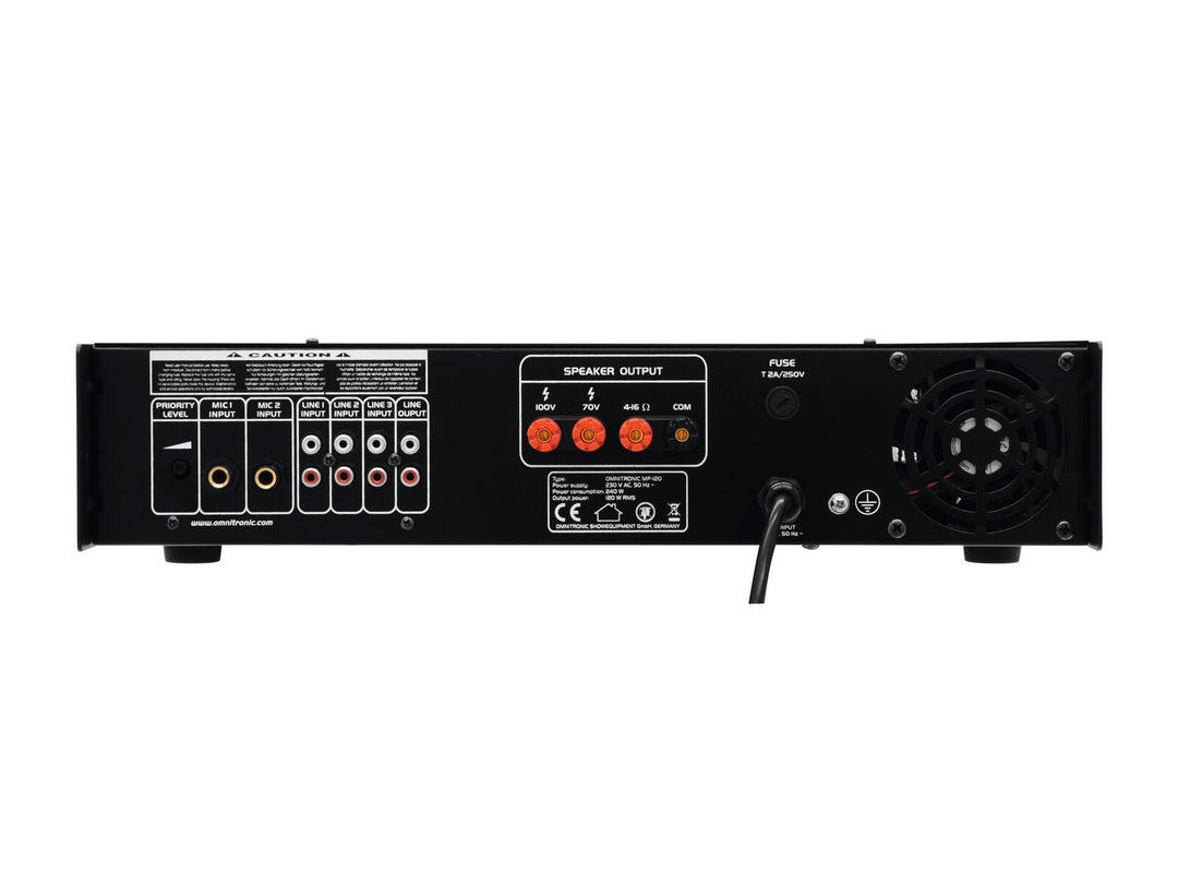 OMNITRONIC MP-120 PA-Mischverstärker