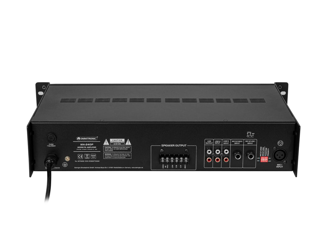 OMNITRONIC MA-240P PA-Mischverstärker