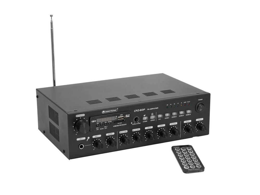 OMNITRONIC CPZ-60P PA-Mischverstärker
