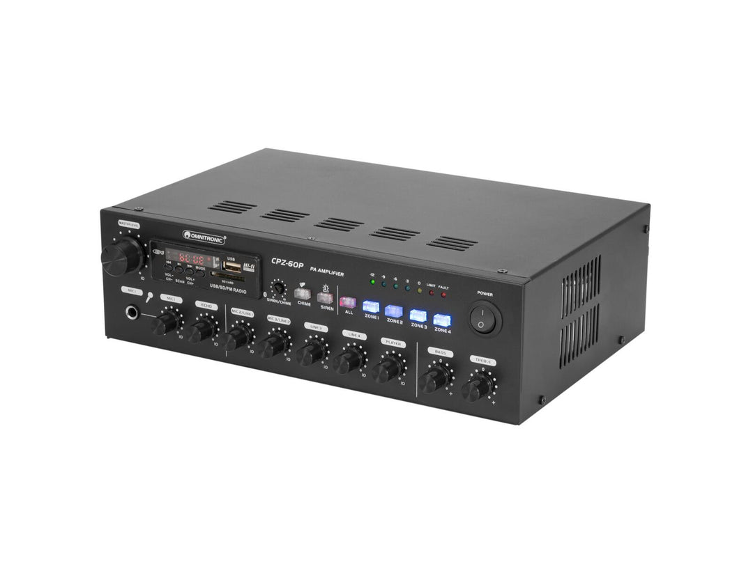 OMNITRONIC CPZ-60P PA-Mischverstärker