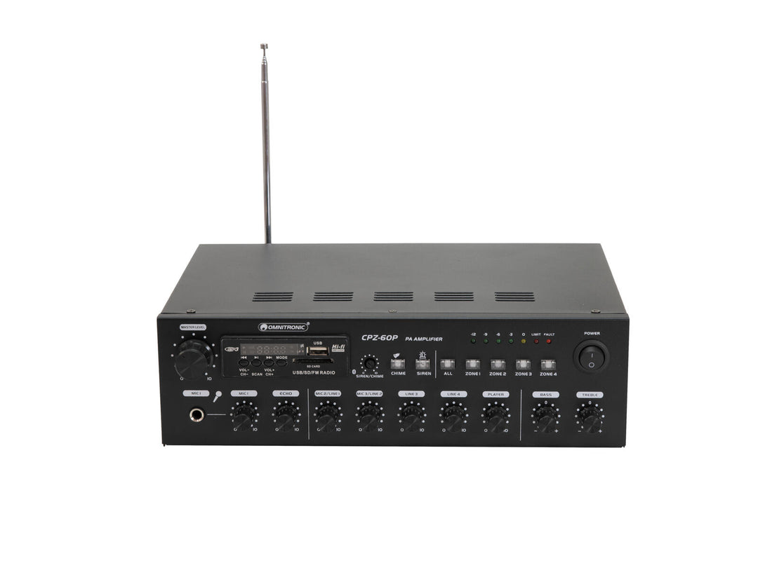 OMNITRONIC CPZ-60P PA-Mischverstärker