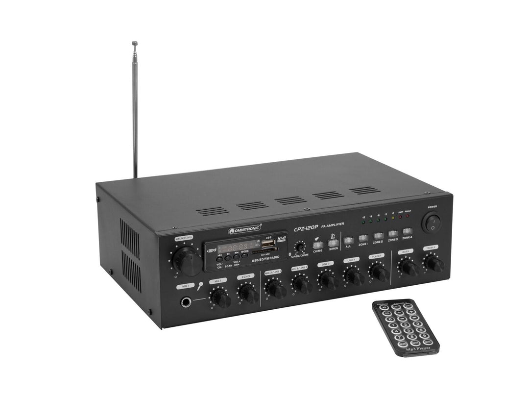 OMNITRONIC CPZ-120P PA-Mischverstärker