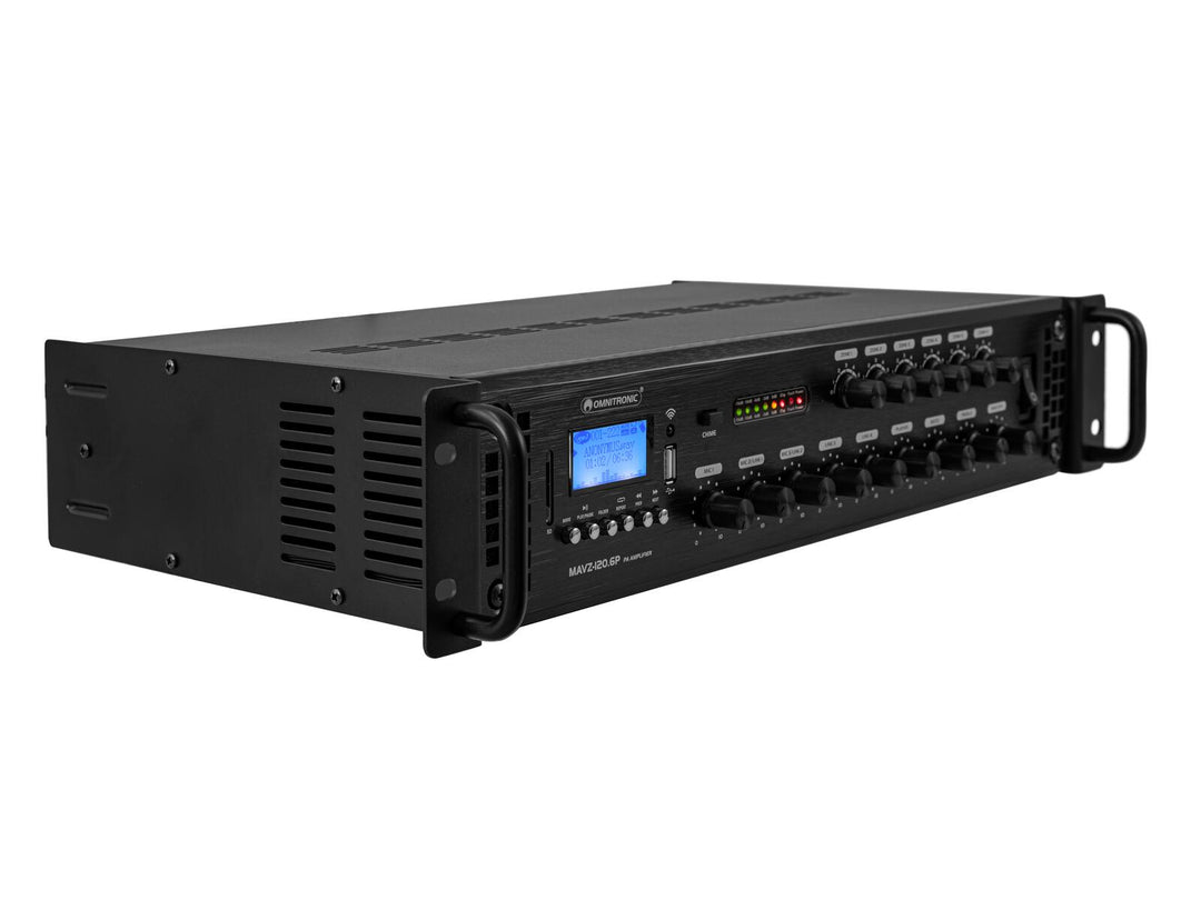 OMNITRONIC MAVZ-120.6P PA-Mischverstärker