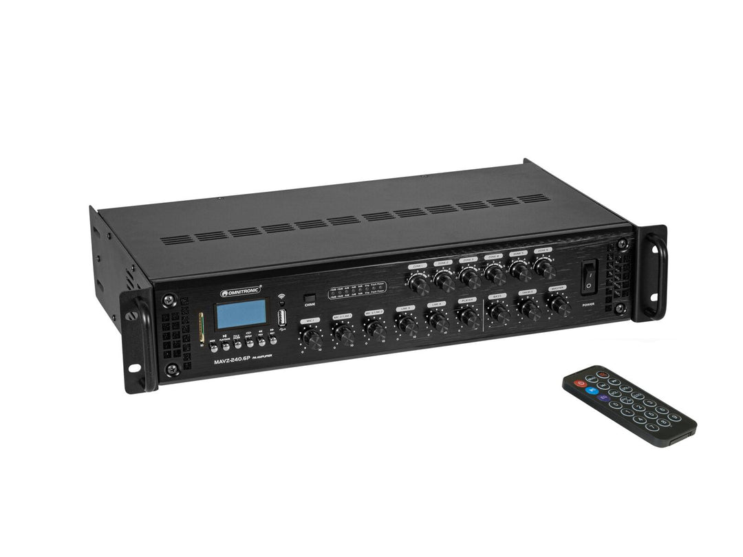 OMNITRONIC MAVZ-240.6P PA-Mischverstärker