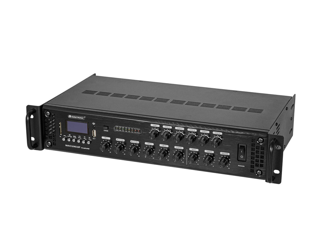 OMNITRONIC MAVZ-240.6P PA-Mischverstärker