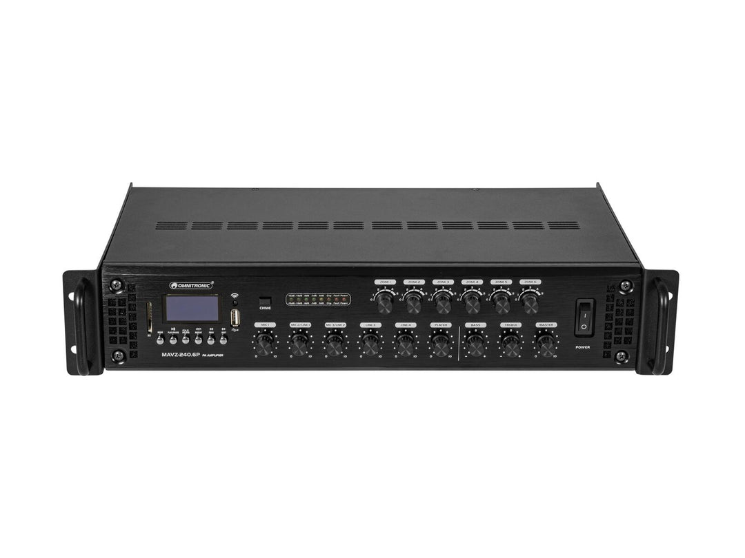 OMNITRONIC MAVZ-240.6P PA-Mischverstärker