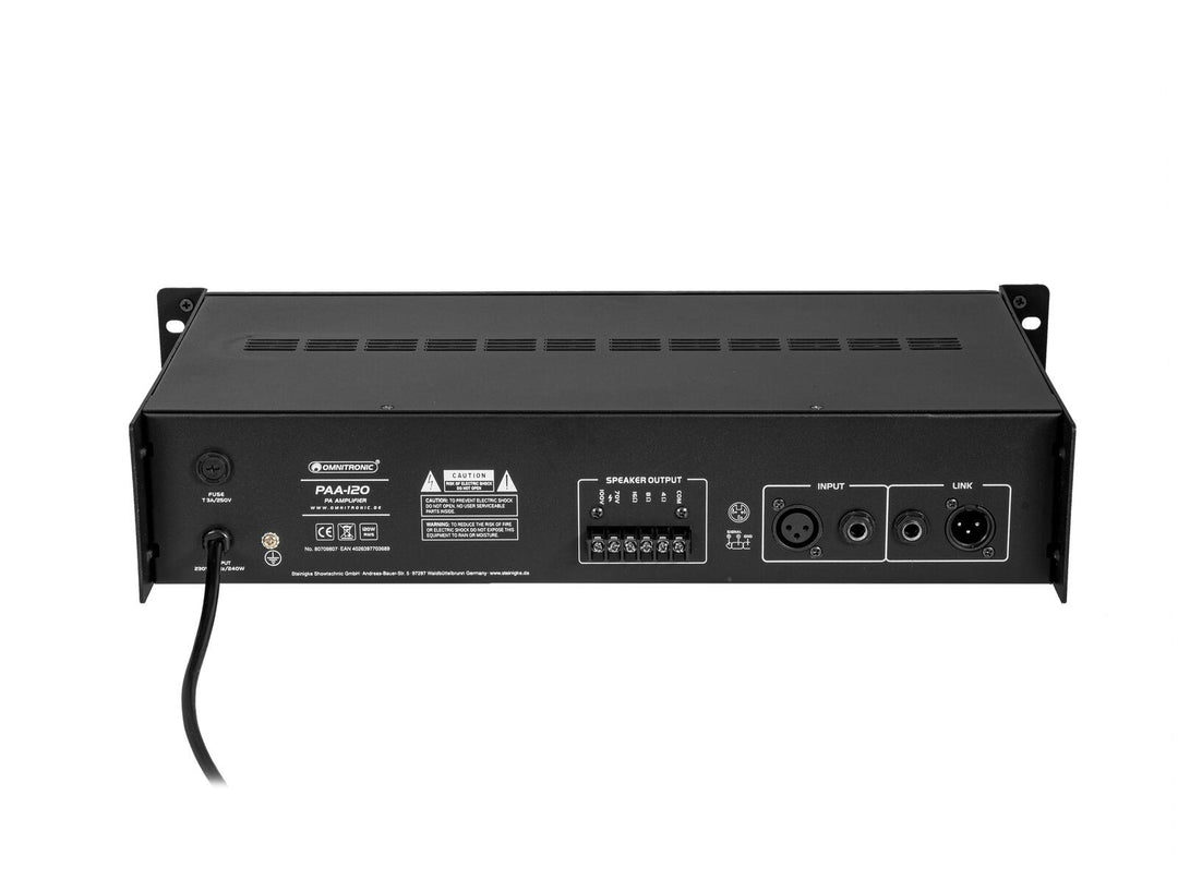 OMNITRONIC PAA-120 PA-Verstärker