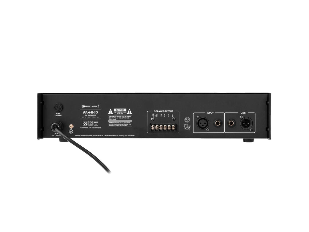OMNITRONIC PAA-240 PA-Verstärker