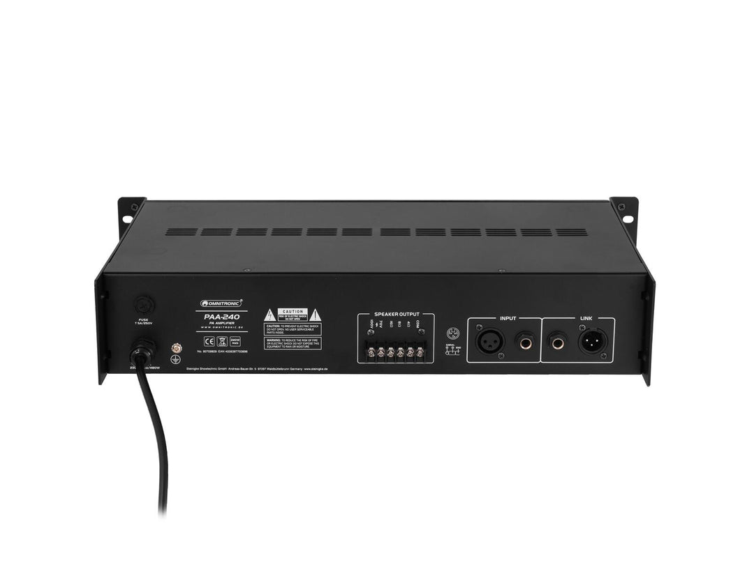 OMNITRONIC PAA-240 PA-Verstärker