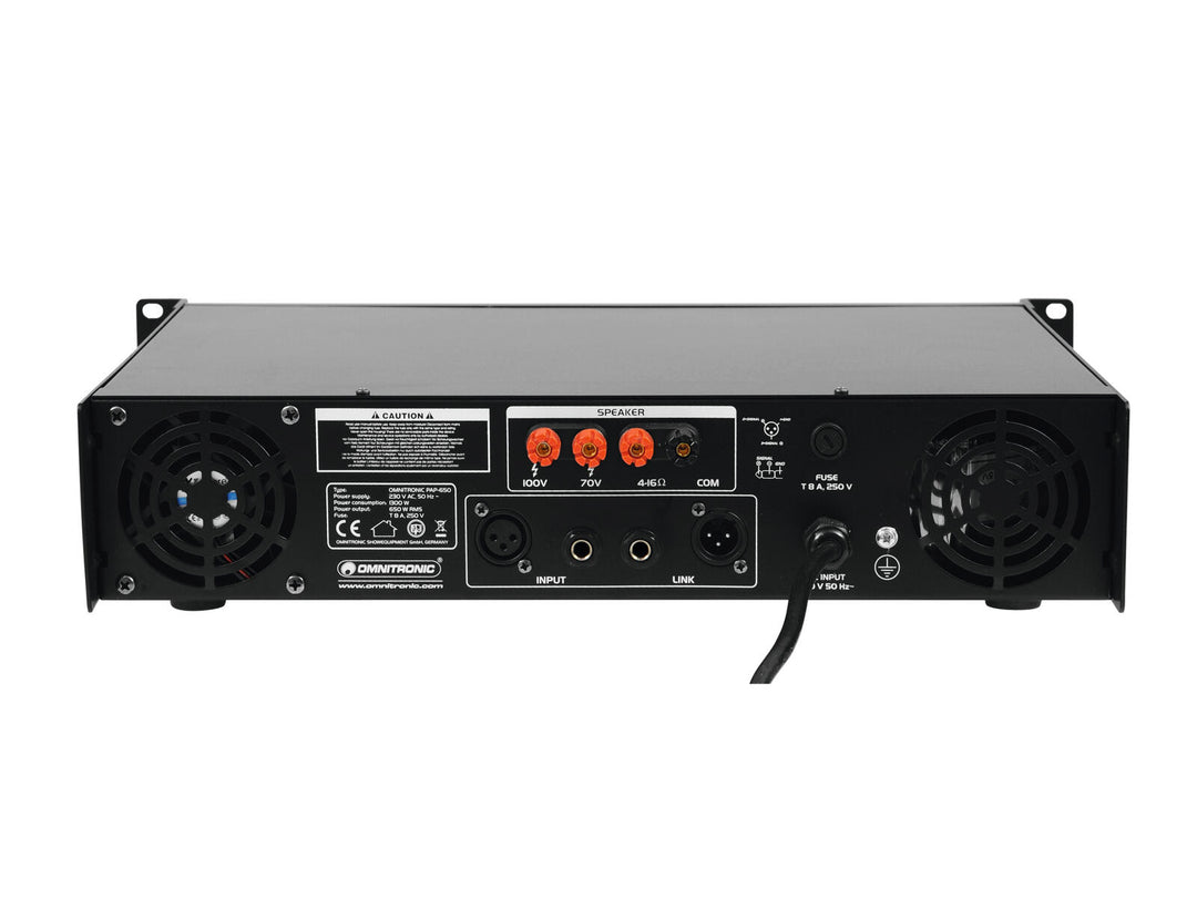OMNITRONIC PAP-650 PA-Verstärker
