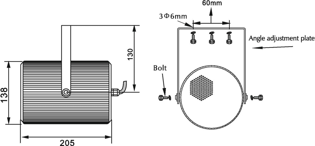 OMNITRONIC PS-15 Projektorlautsprecher