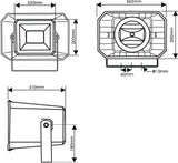 OMNITRONIC HS-60 PA Horn Speaker