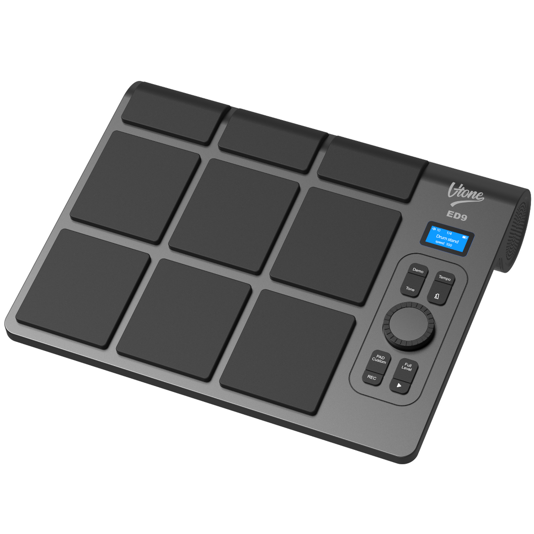 V-TONE ED9 batteriebetriebenes elektronisches Drum Pad