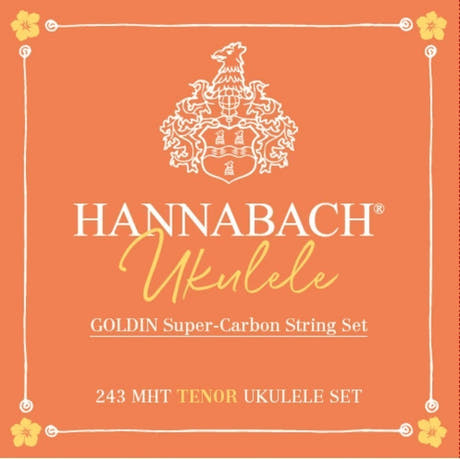 Hannabach 243MHT Goldin Saitensatz für Tenorukulele