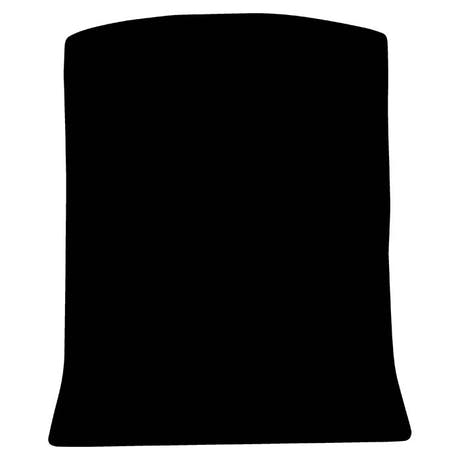 Velours-Kofferraummatte für bag Tesla Model S 2012-