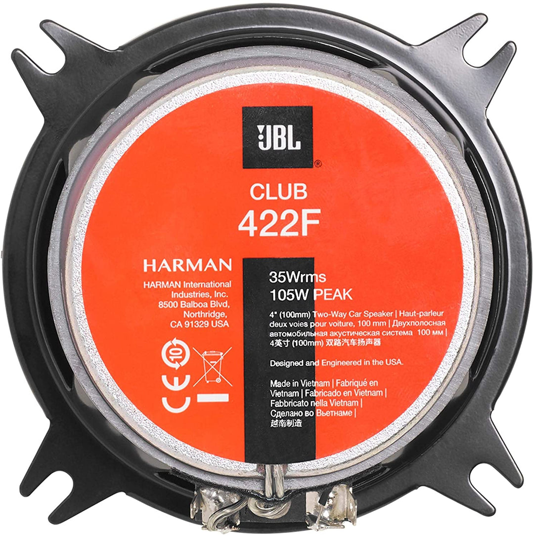 JBL CLUB 422F Auto-Lautsprecherset (10cm, 4")