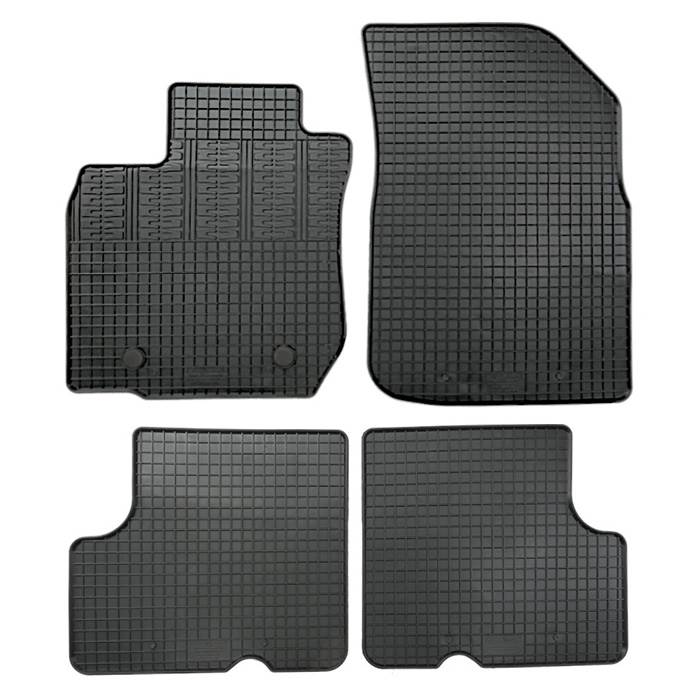 Rubber mats Dacia Duster 2010-2014 2X4