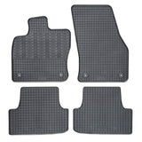 Rubber mats Seat Ateca 2016-, Skoda Karoq 2017-