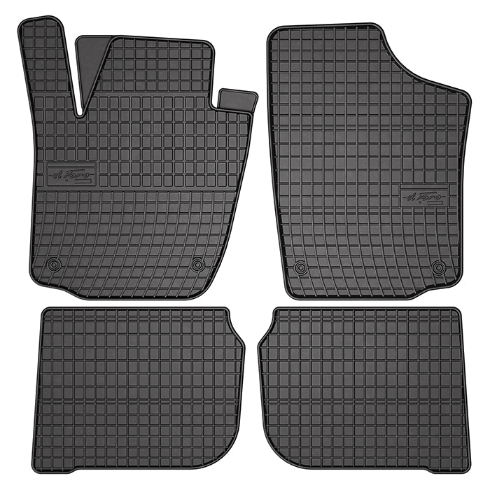 Gummimatten Seat Toledo IV, Skoda Rapid, 2012-2019