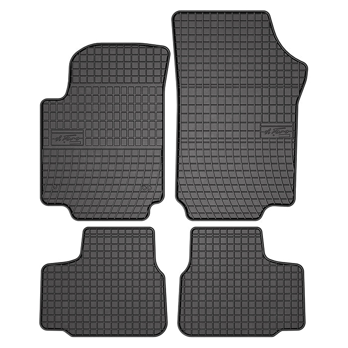 Gummimatten Seat MII, Skoda Citogo, VW UP, 2011-2019