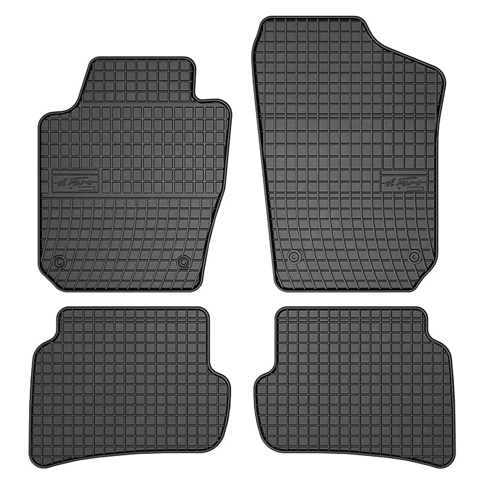 Gummimatten Seat Ibiza IV 08-17, Skoda Fabia II 14-22