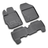 Rubber mats Toyota Yaris II 2005-2013