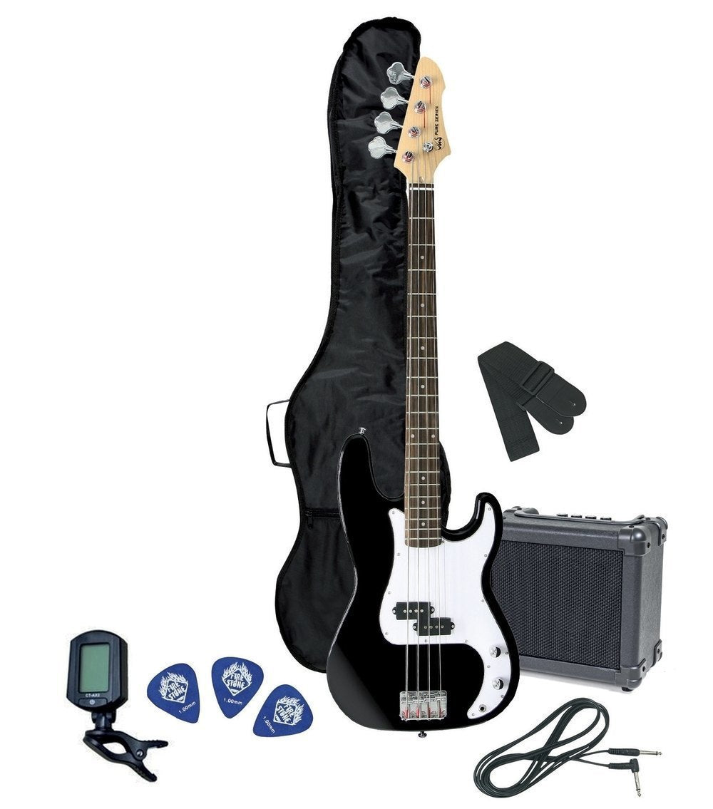 VGS RCB-100 Bass Pack, e-bass mit Verstärker, Black