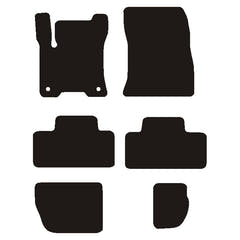 Veloursmatten Mercedes EQB (X243) 2021-